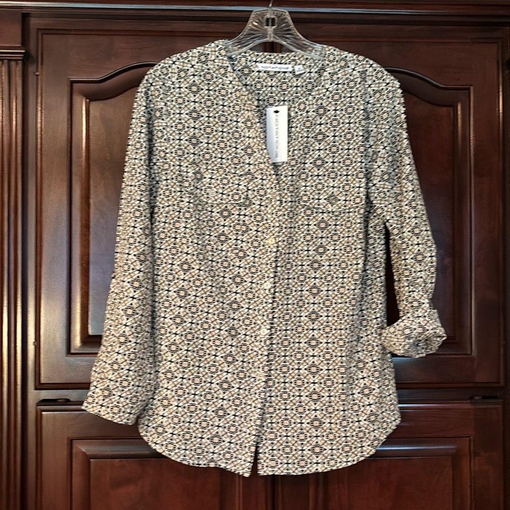 NOTATIONS BRAND BLOUSE SIZE M
